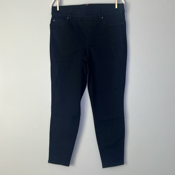 Spanx Ankle Skinny Jeans / Black / SZ L - Picture 6 of 11